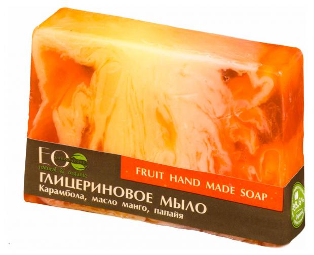 

Мыло косметическое EO Laboratorie Fruit Soap глицериновое ручная работа, 130 г