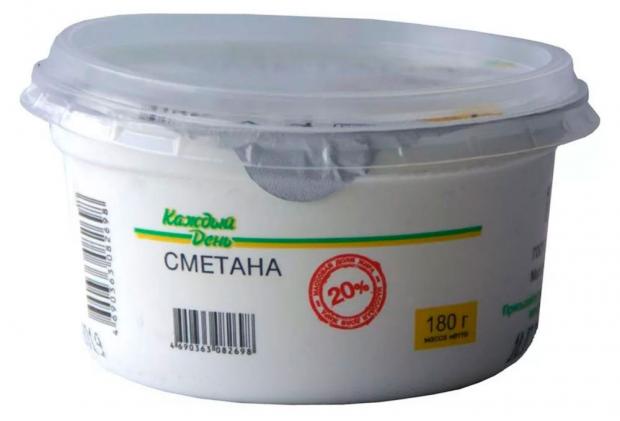 

Сметана Каждый день 20%, 180 г