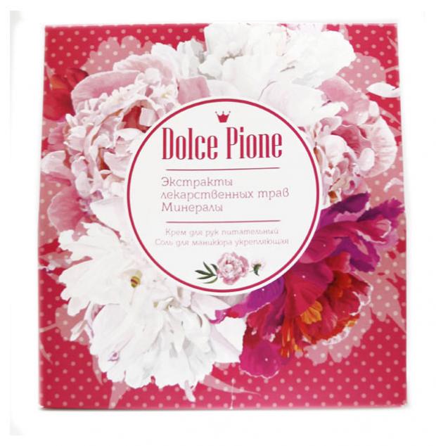 

Подарочный набор Крем для рук Dolce Pione питательный, 75 мл + Соль для маникюра Dolce Pione укрепляющая, 100 г