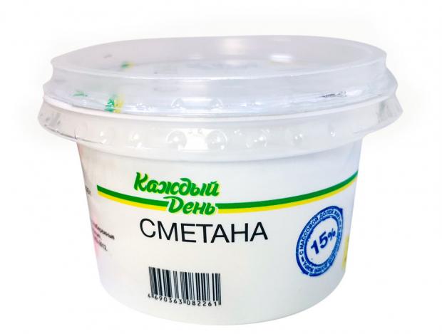 

Сметана «Каждый день» 15%, 180 г