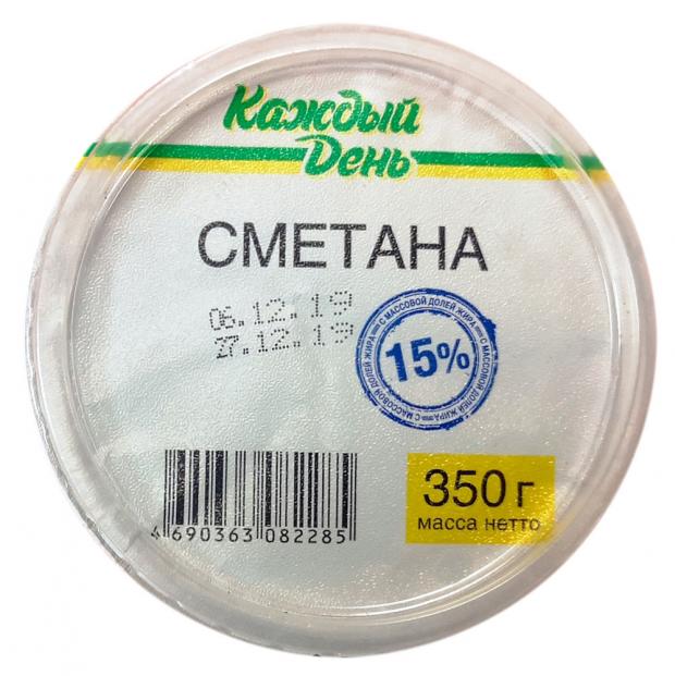 

Сметана «Каждый день» 15%, 350 г