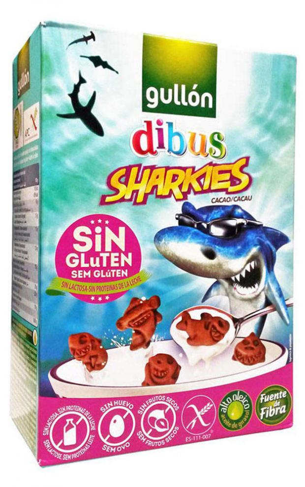 

Печенье датское Gullon Sharkies без глютена, 250 г