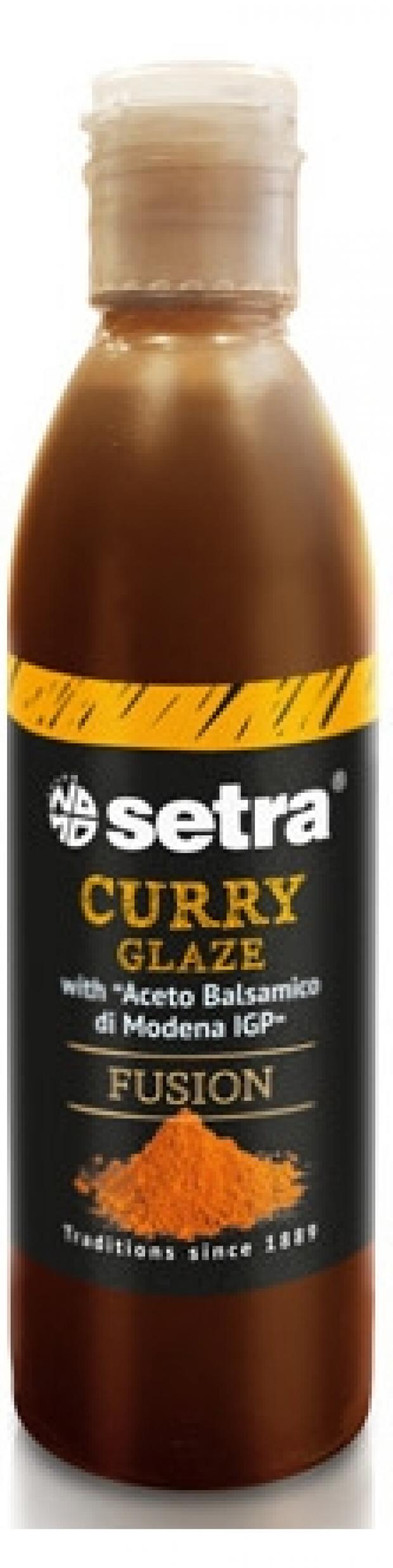 

Соус бальзамический Setra Glaze Curry на основе бальзамического уксуса, 250 мл