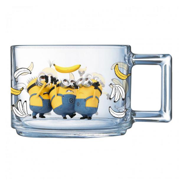 

Кружка «Опытный Стекольный Завод» Фитнес миньоны стеклянная, 500 мл