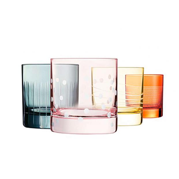 

Набор стаканов Eclat CDA Paris Illumination Colors, 4x380 мл