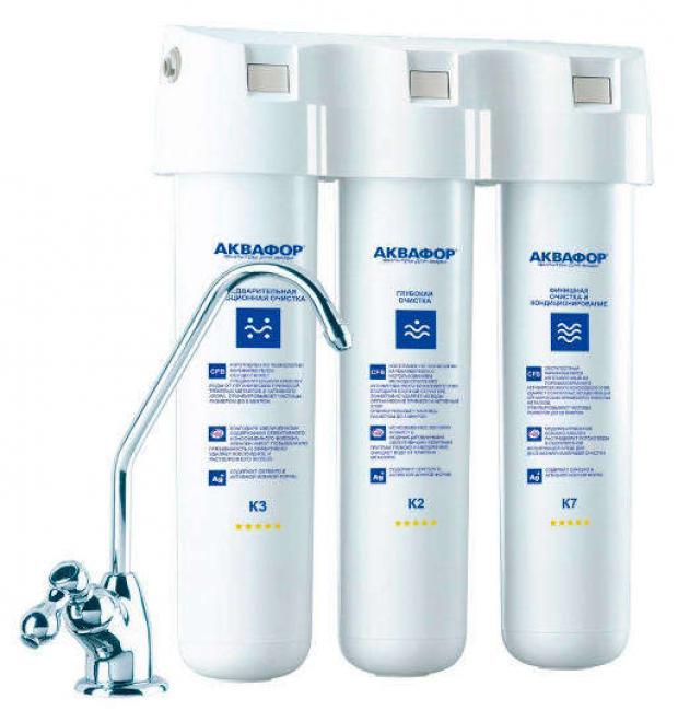 Водоочиститель Аквафор Кристалл А исполнение 2 26x35x9 см 3490₽