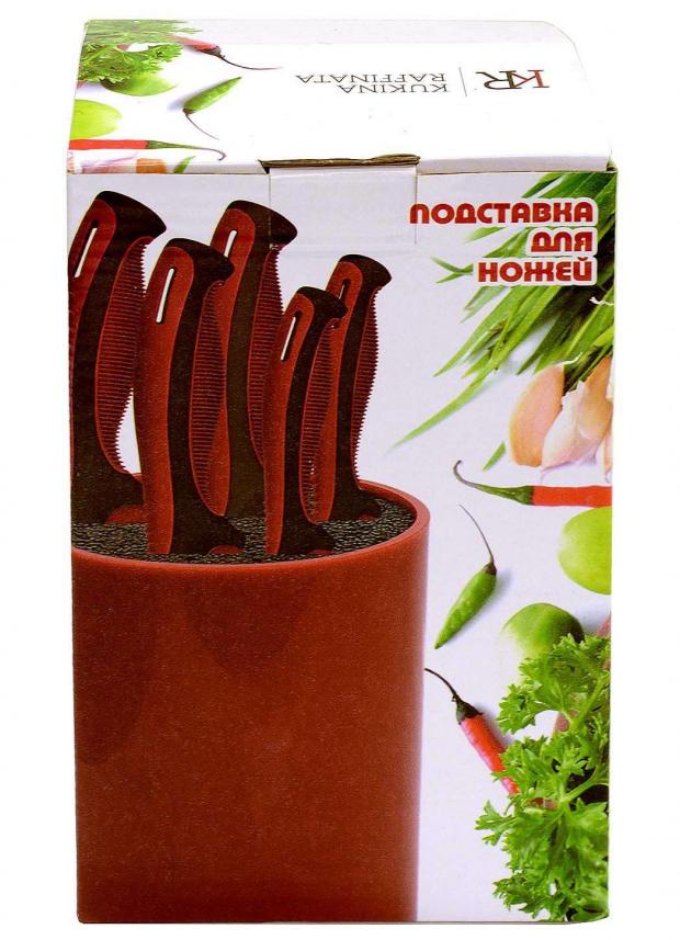 Подставка для ножей Kukina Raffinata 11х18 см 974₽