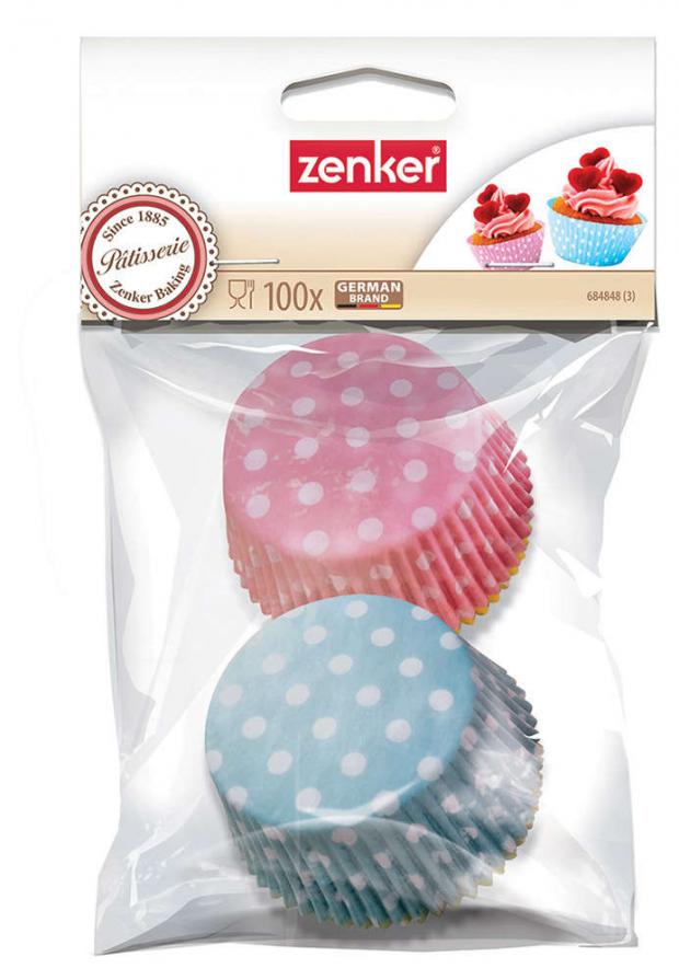 Форма для кексов Fackelmann Zenker одноразовая 100 шт 124₽