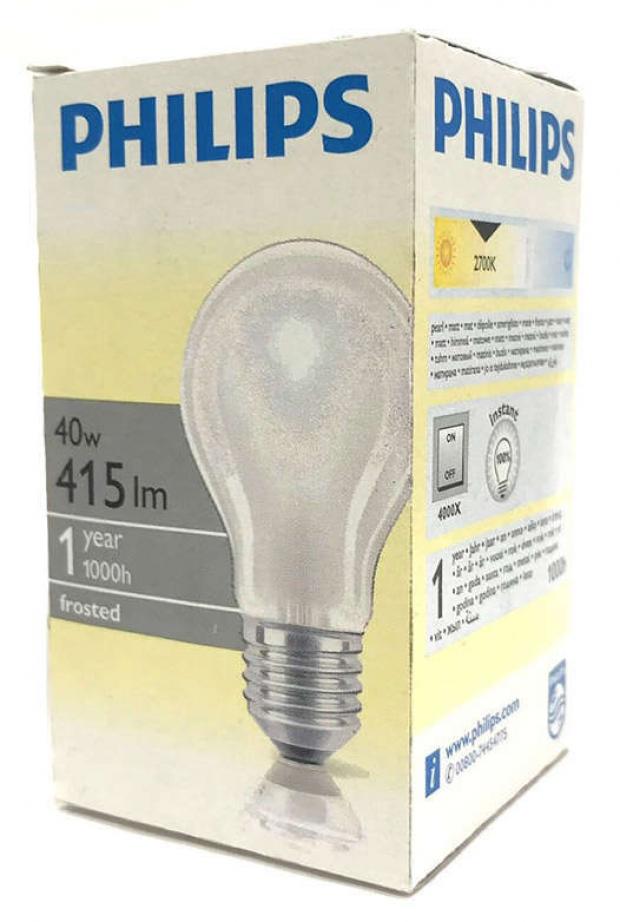 

Лампа накаливания Philips Е27 40 W