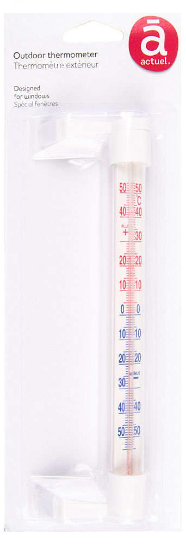 

Термометр оконный Actuel уличный, 28x9,2x2 см