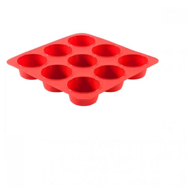 

Форма для маффинов Actuel силиконовая 9 ячеек, 25x25x3,4 см