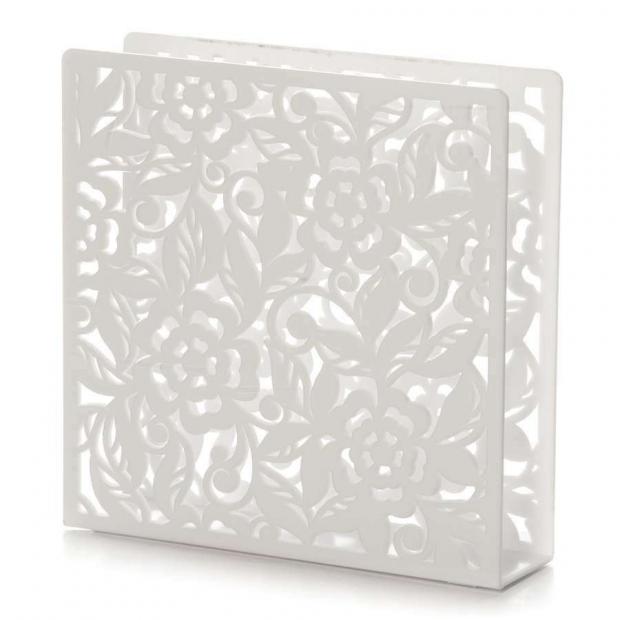 Салфетница Бристоль белая 17х30 см 86₽