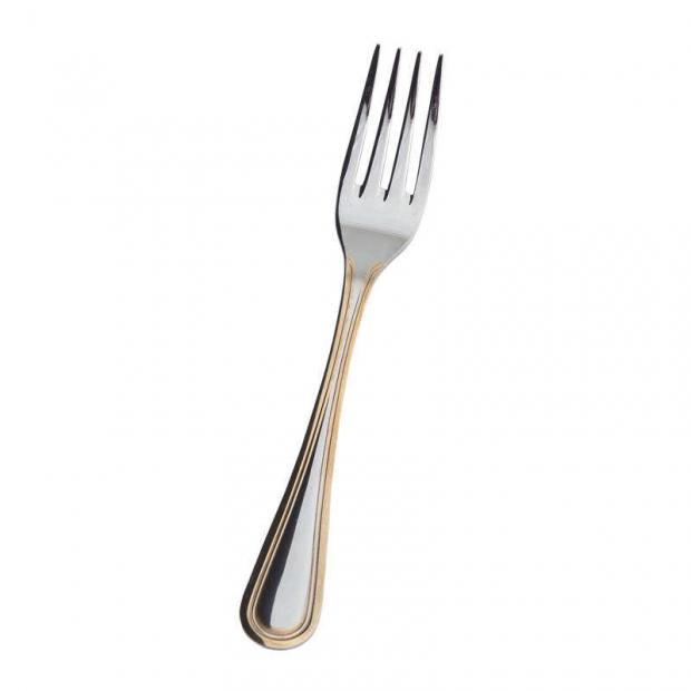 Вилка столовая Remiling Oxford Gold 20 см 123₽