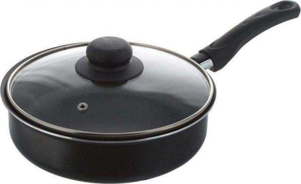 Сотейник с крышкой Scovo Consul с антипригарным покрытием 24 см 550₽