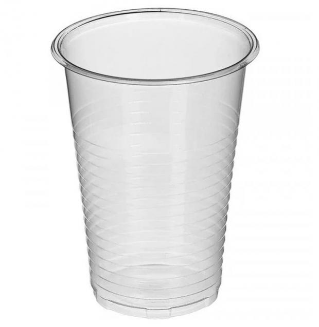 Набор одноразовых стаканов АШАН Зеленая птица пластик 12х500 мл 19₽