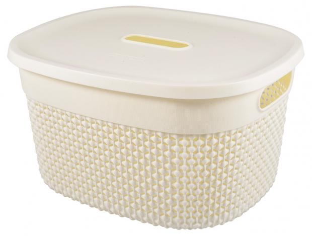 

Корзина с крышкой Plast Team Oslo, 6 л