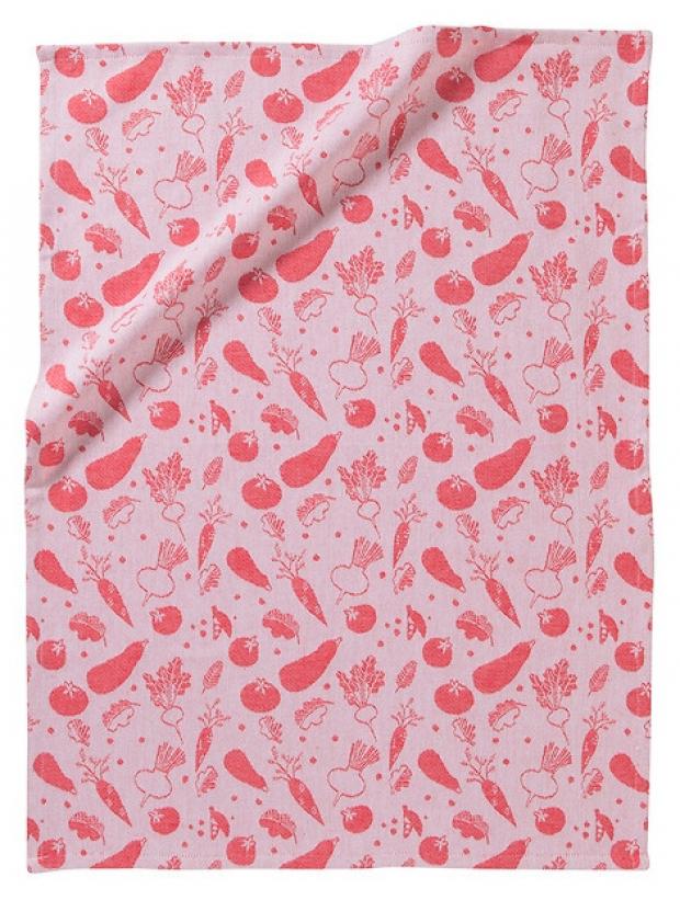 

Кухонное полотенце Actuel жаккард розовое, 50х70 см