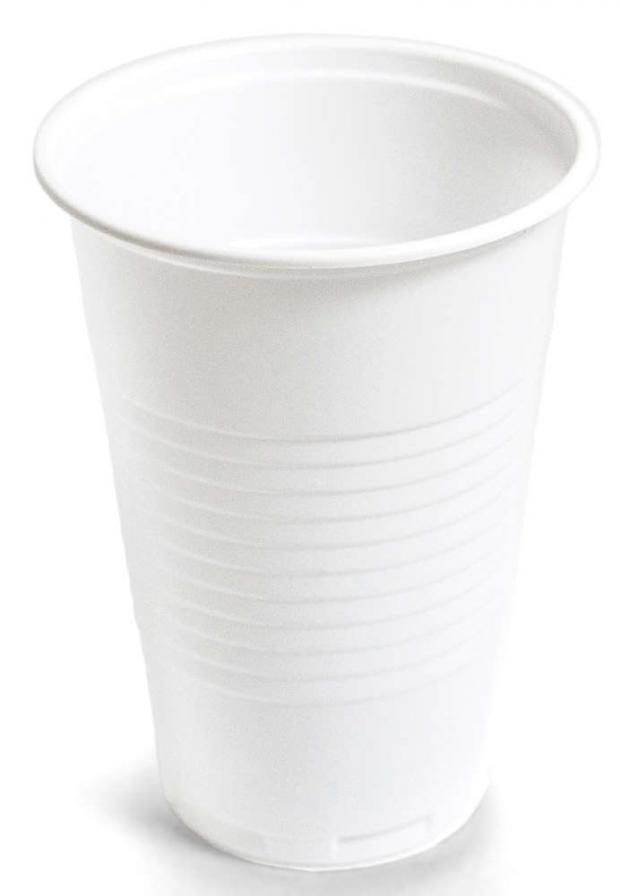 Набор одноразовых стаканов АШАН Зеленая птица пластик, 50х200 мл