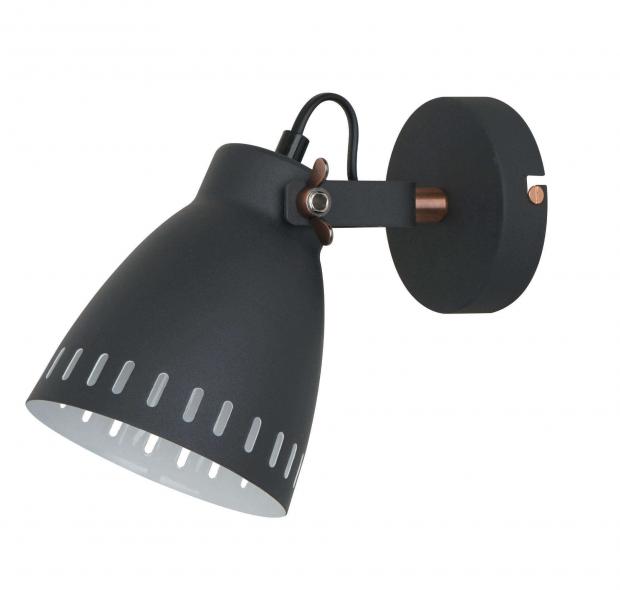 

Светильник настенный Camelion WML-428-1 New York черный