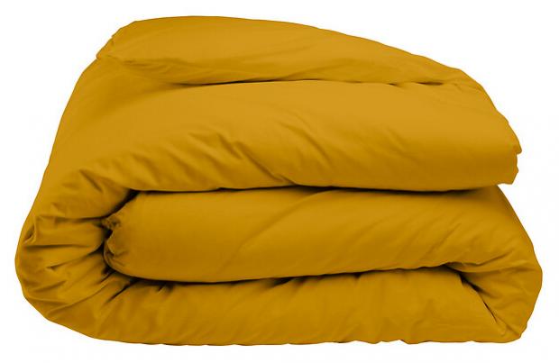 

Пододеяльник 1,5-спальный Actuel хлопок желтый, 150х210 см