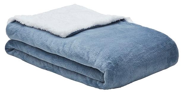 Плед Actuel флис голубой 130х170 см 979₽