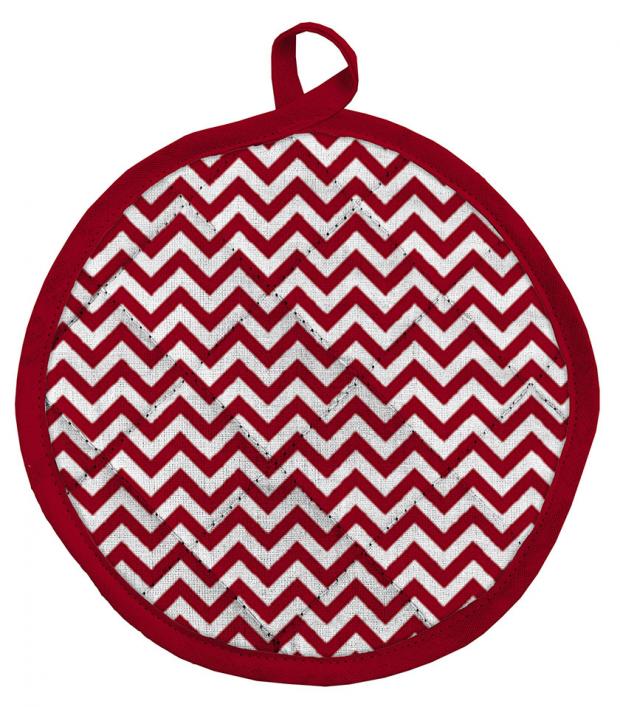

Прихватка Home kitchen Zigzag круглая, 20х20 см