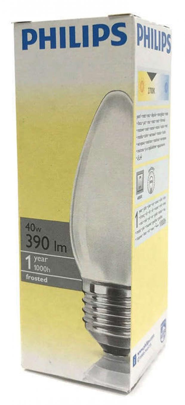 

Лампа накаливания Philips Е27 40 W