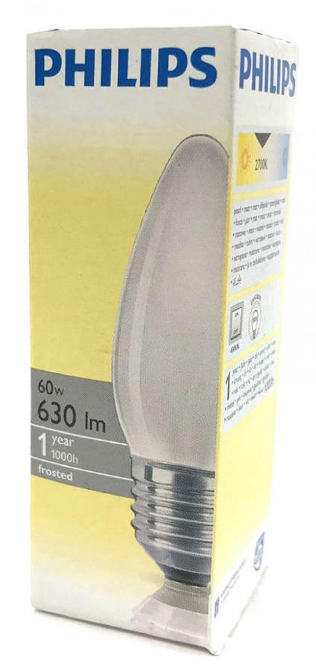 

Лампа накаливания Philips Е27 60 W