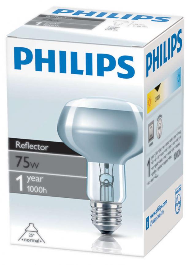 

Лампа накаливания Philips Е27 75 W