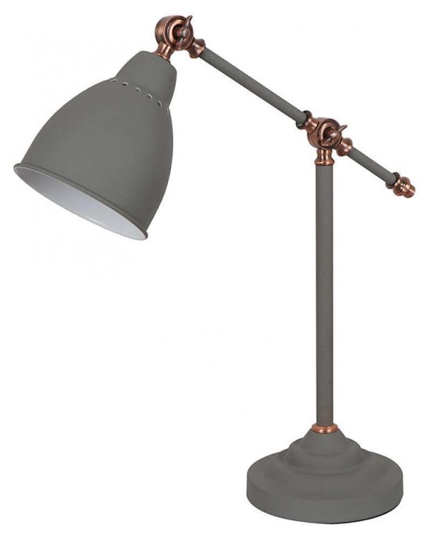 

Светильник настольный Arte Lamp A2054LT-1GY 2,32/0,009/0,5