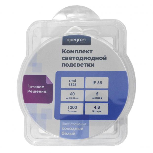 Комплект светодиодной подсветки Apeyron 10-26 LED 5 м 1511₽