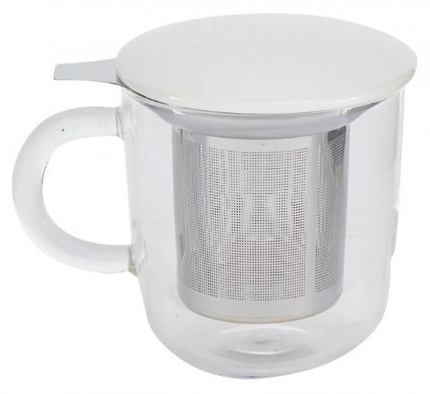 

Кружка с ситечком Actuel Вирджини 12х9х10 см, 320 мл