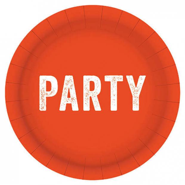 

Тарелка бумажная Kukina Raffinata Party одноразовая 23 см, 6 шт