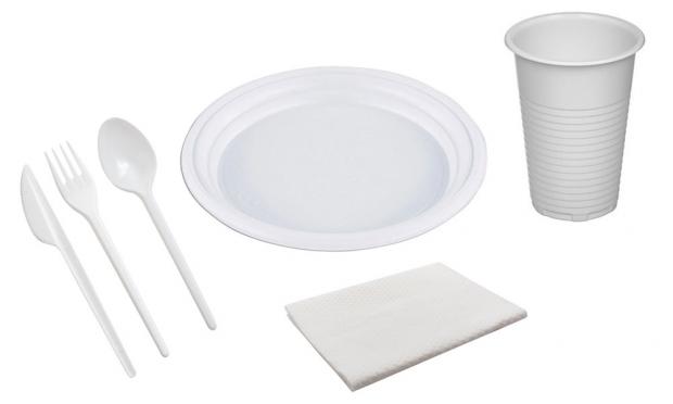 Набор одноразовой посуды Actuel на 6 персон 56₽