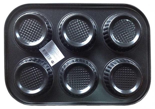 Форма для маффинов Kukina Raffinata 6 ячеек 249₽