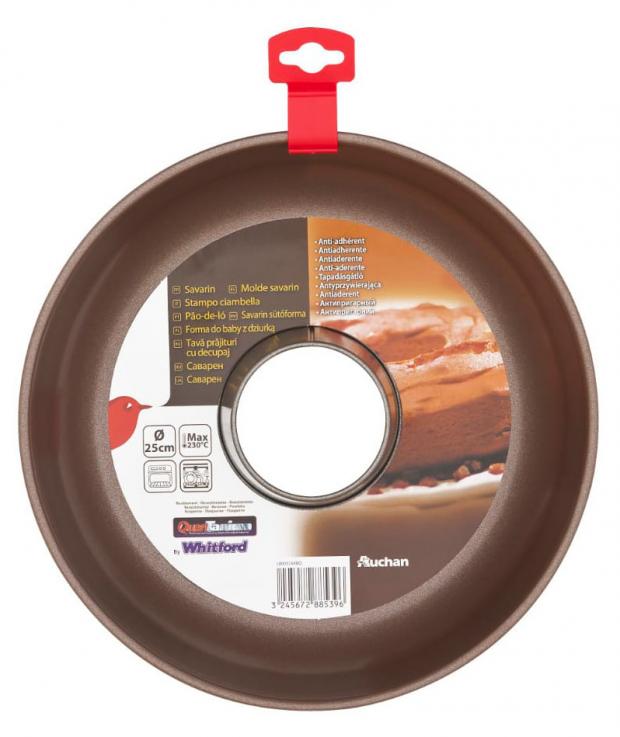 Форма для выпечки кексов АШАН 25х83х25 см 415₽