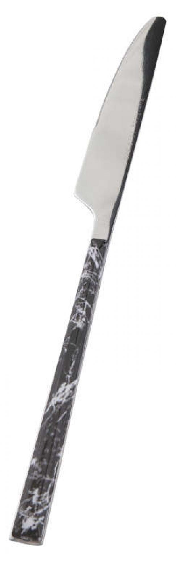Нож столовый Remiling Deco Marbre noir 23 см 113₽