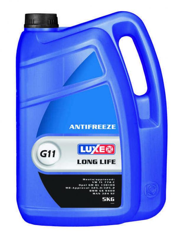 

Антифриз Luxe Long Life G11 -40 синий, 5 кг