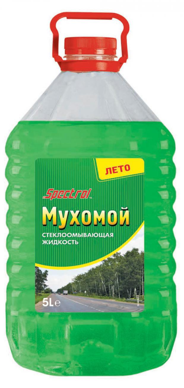 

Жидкость стекломывателя «Спектрол» летняя Мухомой, 5 л