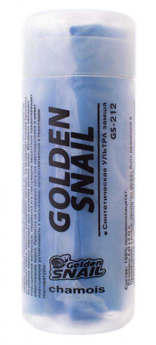 

Замша Golden Snail синтетическая микрофибра в тубе, 1 шт