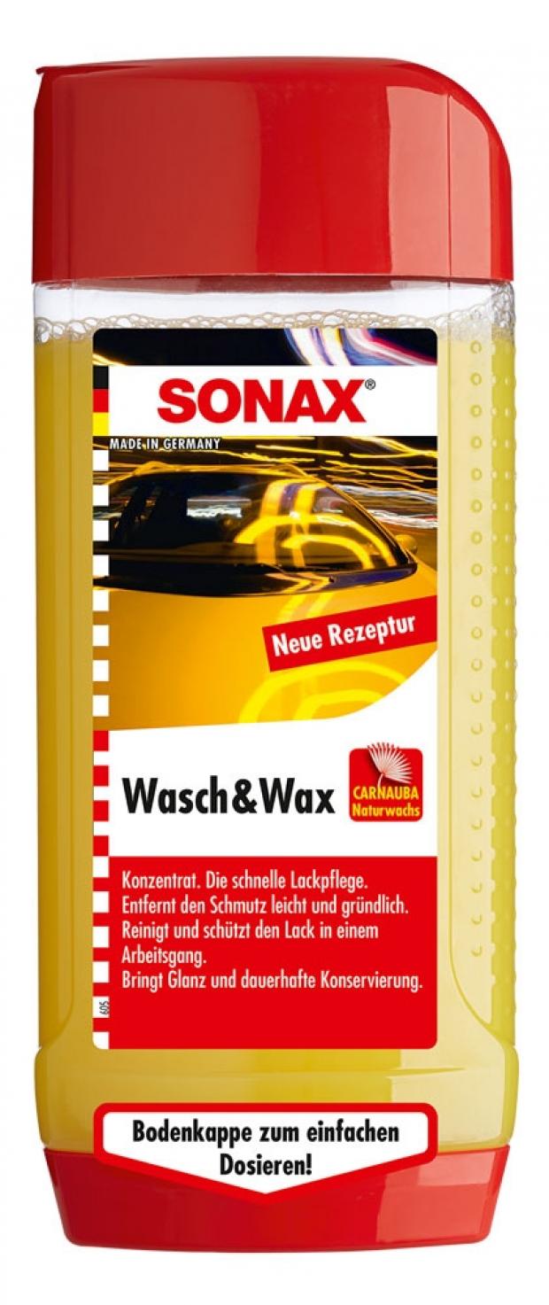 

Автошампунь-концентрат Sonax с воском, 500 мл