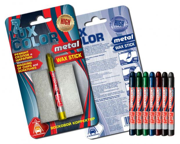 Корректорр восковой Lux Color METAL черный 15 г 97₽