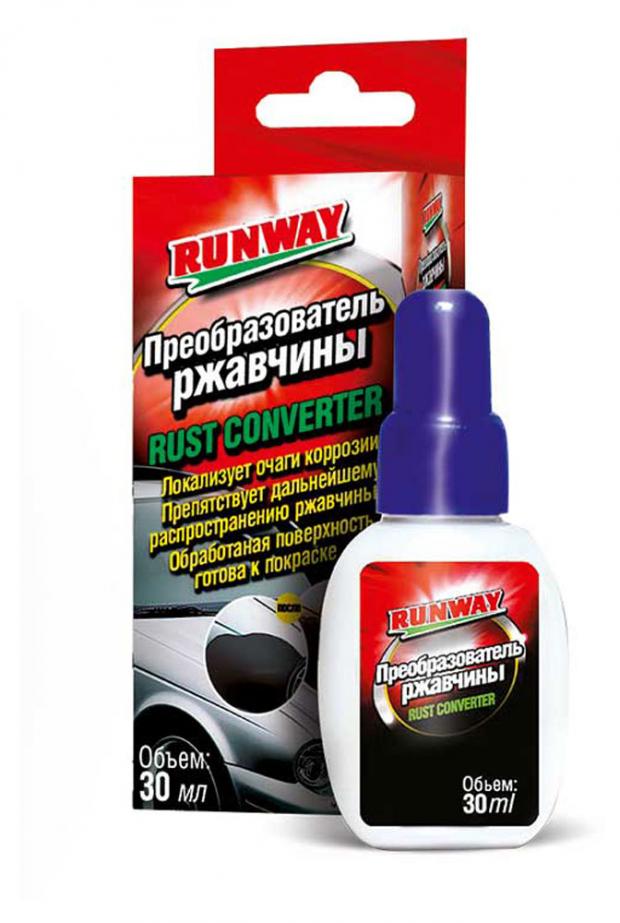 

Преобразователь ржавчины RUNWAY, 30 мл