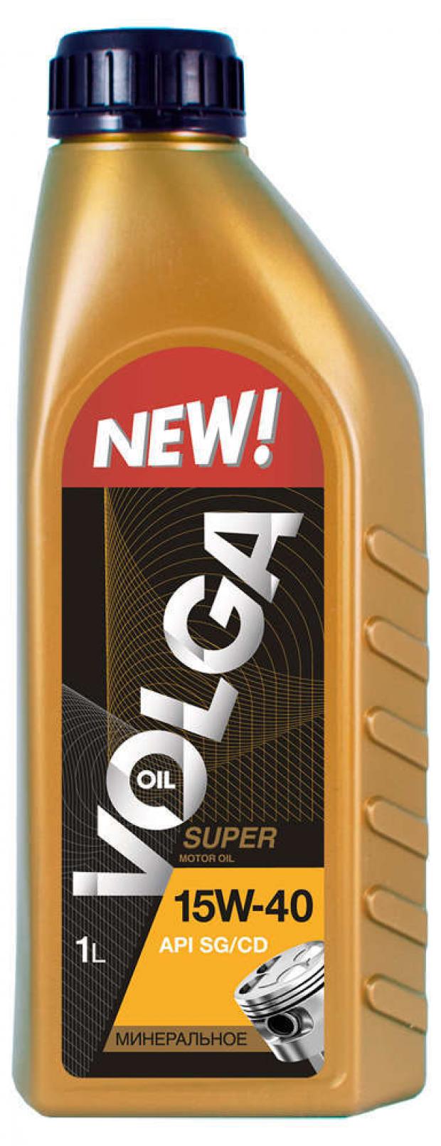

Масло моторное Volga Oil 15W40 минеральное, 1 л