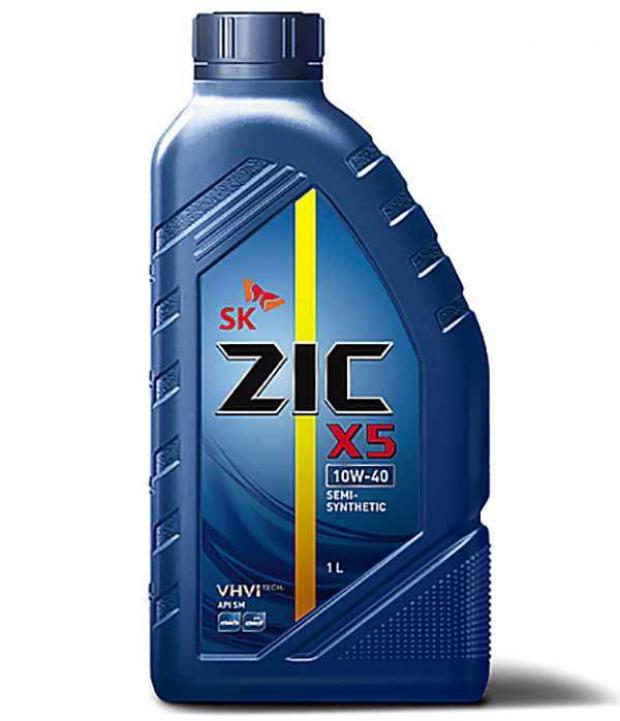 

Масло моторное ZIC X5 10W40 полусинтетическое, 1 л