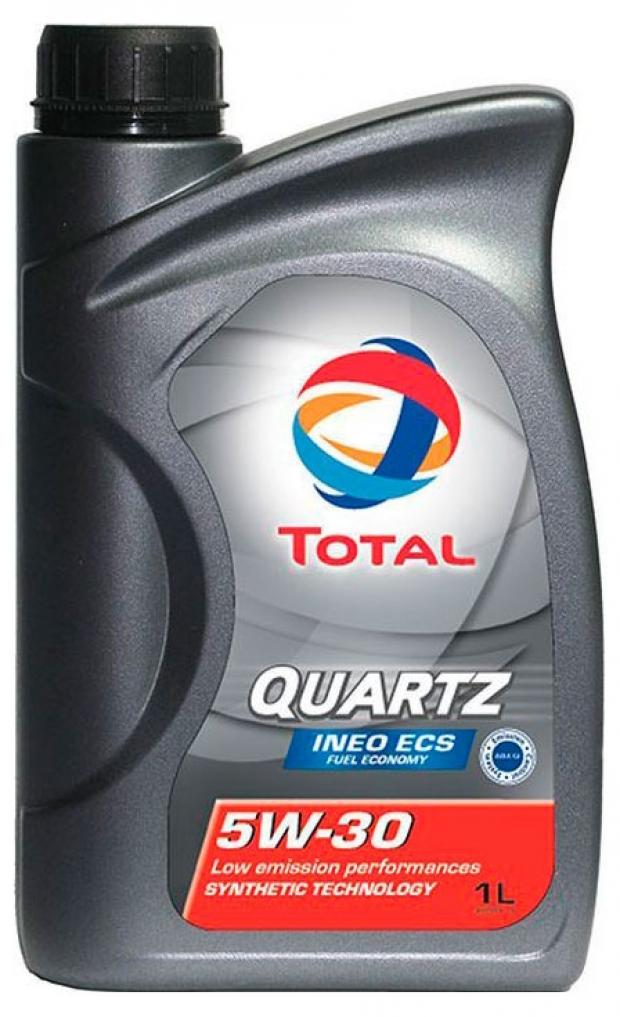 Масло моторное Total Quartz Ineo Ecs 5W30, синтетическое, 1 л