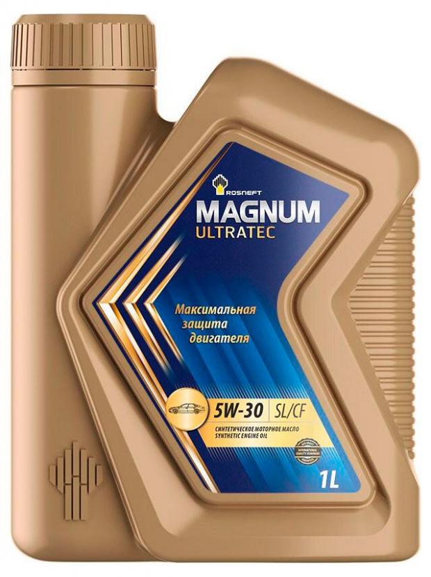 Масло моторное «Роснефть» Magnum Ultratec 5W30 SL/CF синтетическое, 1 л