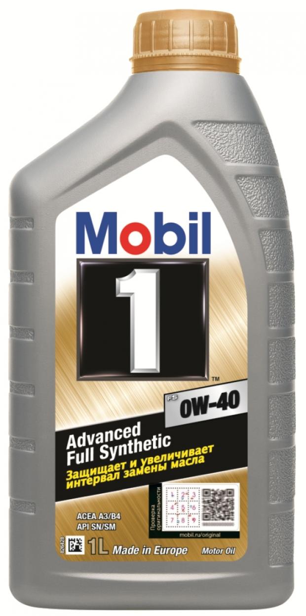 

Масло моторное Mobil 1 FS 0W40 синтетическое, 1 л
