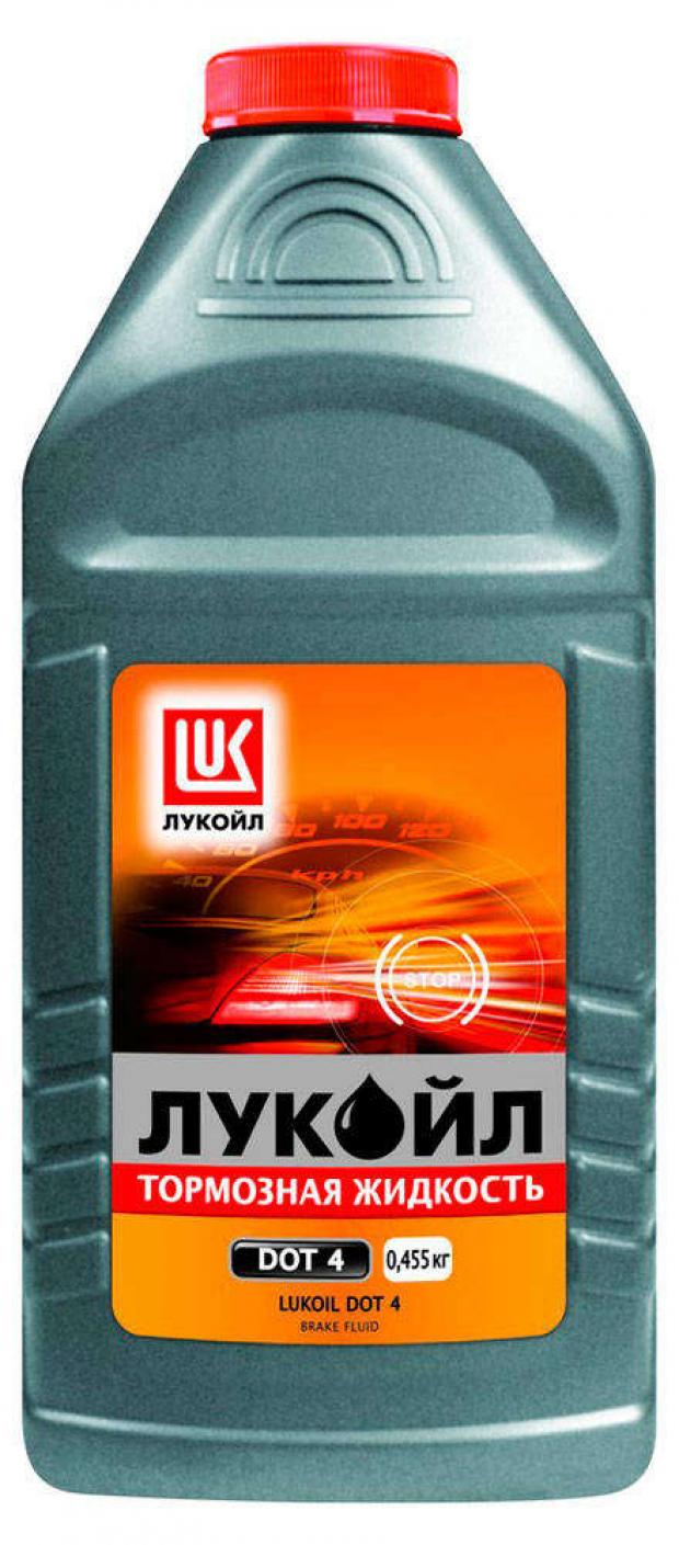 Жидкость тормозная «Лукойл» DOT 4 Brake Fluid, 455 мл