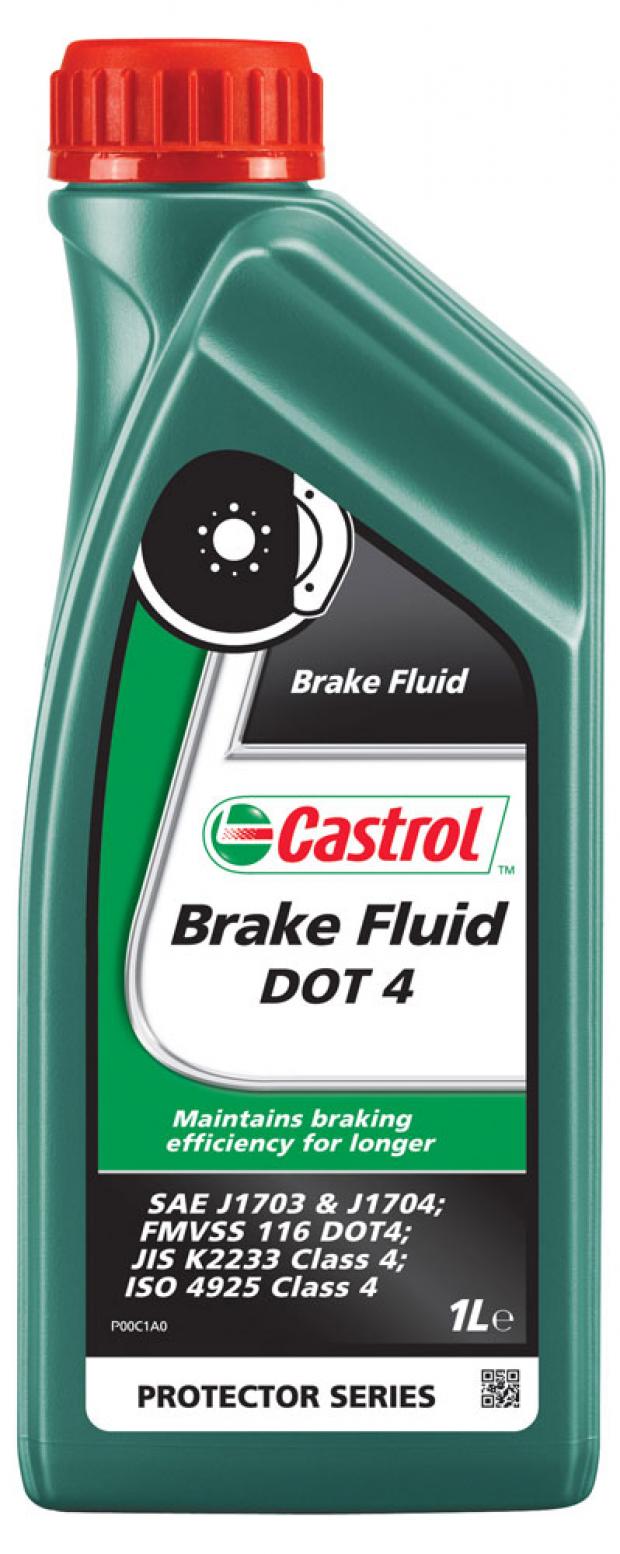 Жидкость тормозная Castrol Brake Fluid DOT 4, 1 л